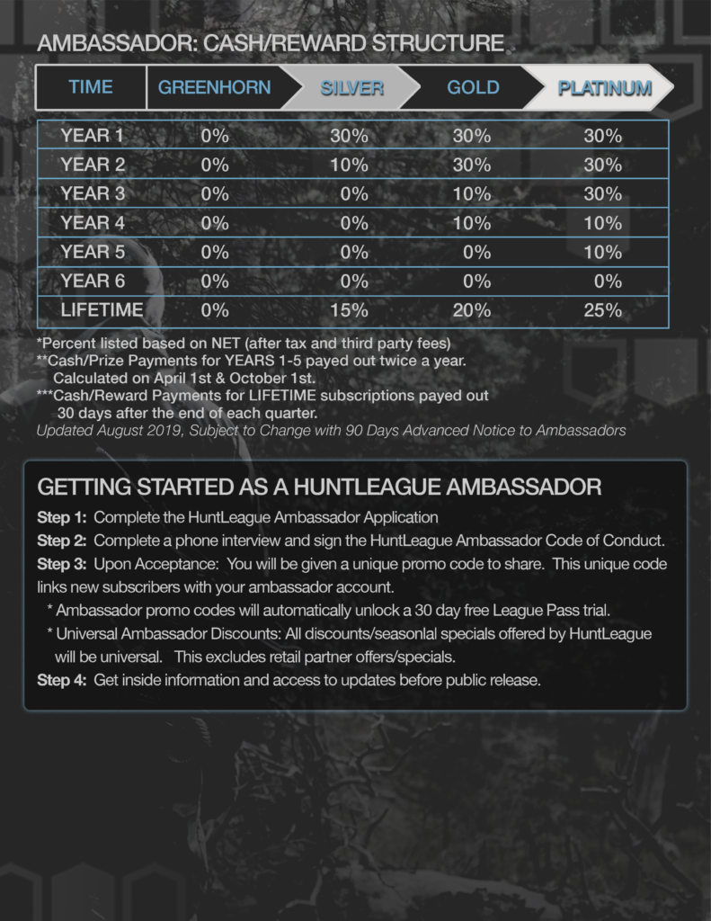 Ambassador program outline, page 2