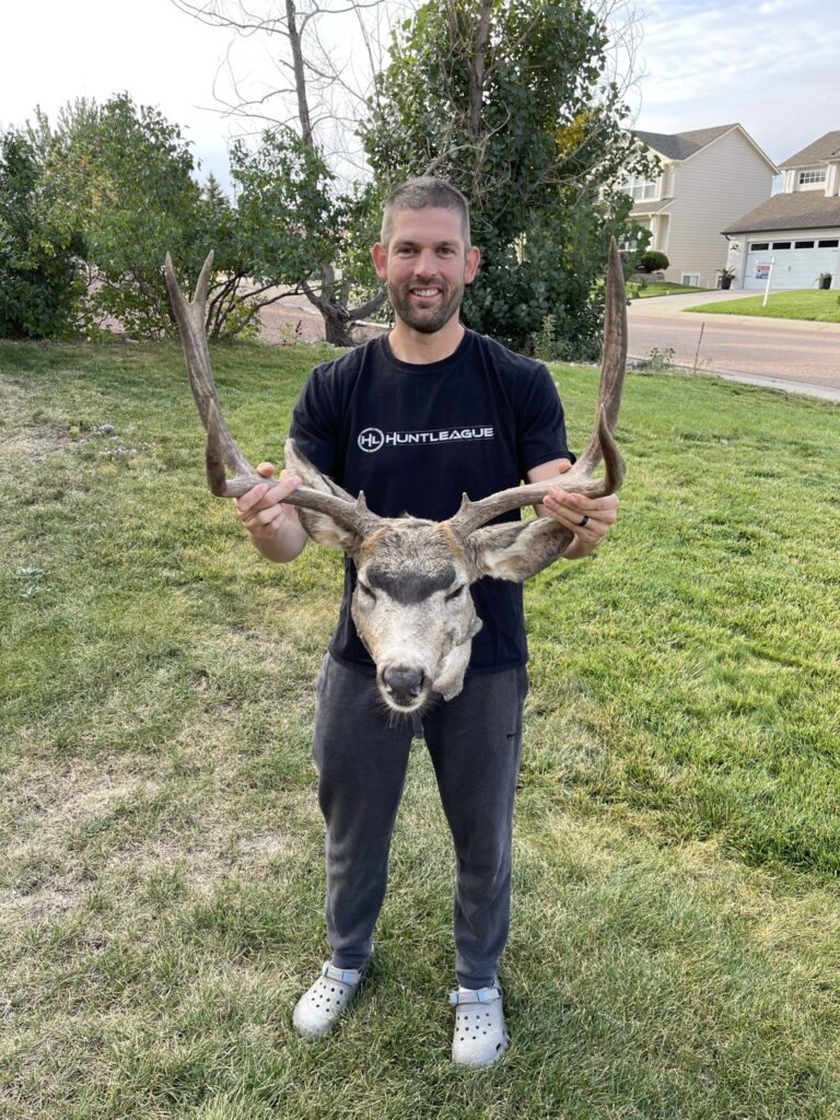 My widest, oldest, and heaviest buck