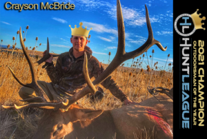 A past HuntLeague Outdoorsman of the Year winner in the field