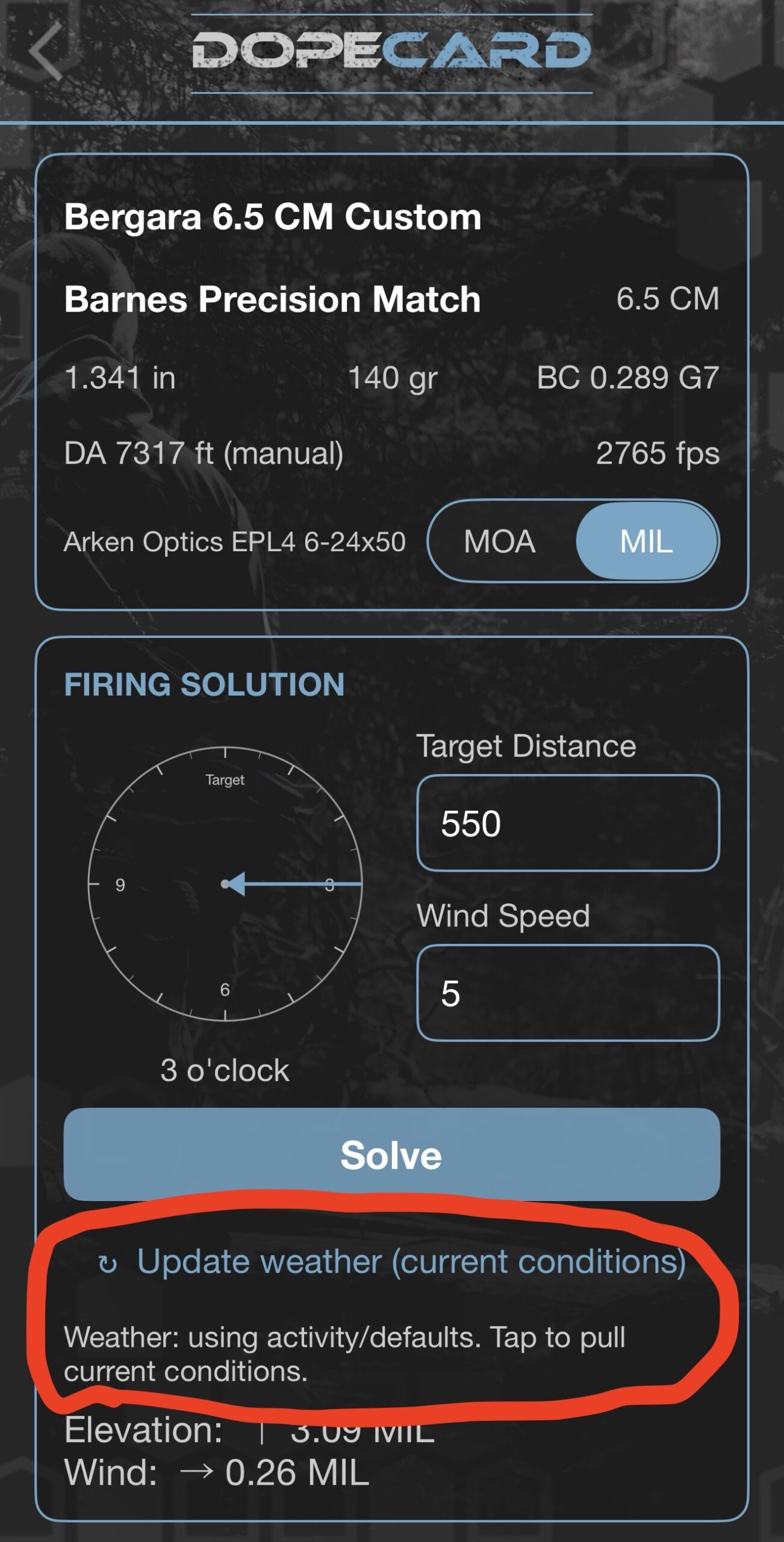 HuntLeague Ballistics in the field