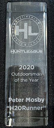 Outdoorsman of the Year trophy